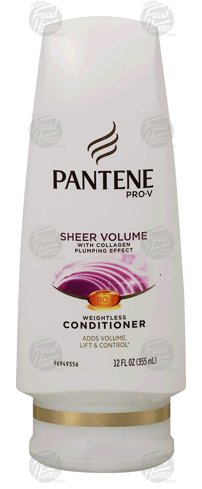 Pantene Pro-V sheer volume; weightless conditioner with collagen plumping effect Full-Size Picture